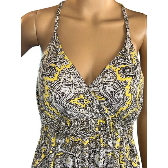 International Concepts Womens Paisley Print Handkerchief Dress Size L Boho Lagen - Picture 6 of 10